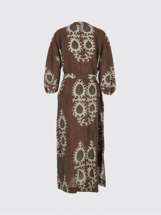 26SS 바잘 디럭스 롱 원피스 S11731300 136 Brown - BAZAR DELUXE