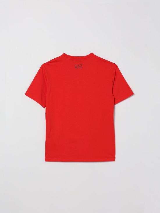 26SS [키즈] 엠포리오 아르마니 티셔츠 7B000262AF12874 U5003 Red - EMPORIO ARMANI