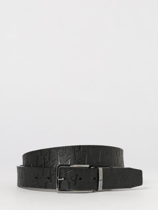 26SS 알마니 가죽 벨트 XM000677AF12133 UC001 Black