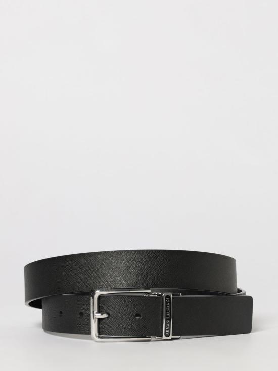 26SS 알마니 가죽 벨트 XM002660AF22850 MC105 Black