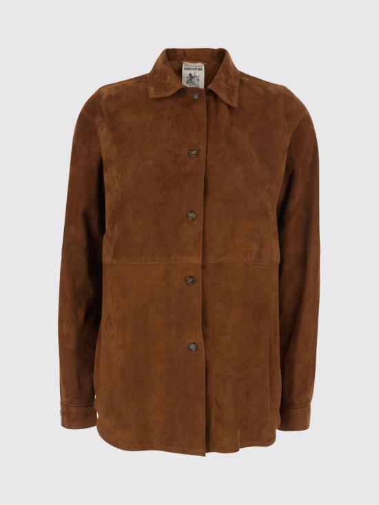 26SS 세미쿠튀르 셔츠 Y6ST01 T57 Brown - SEMI-COUTURE