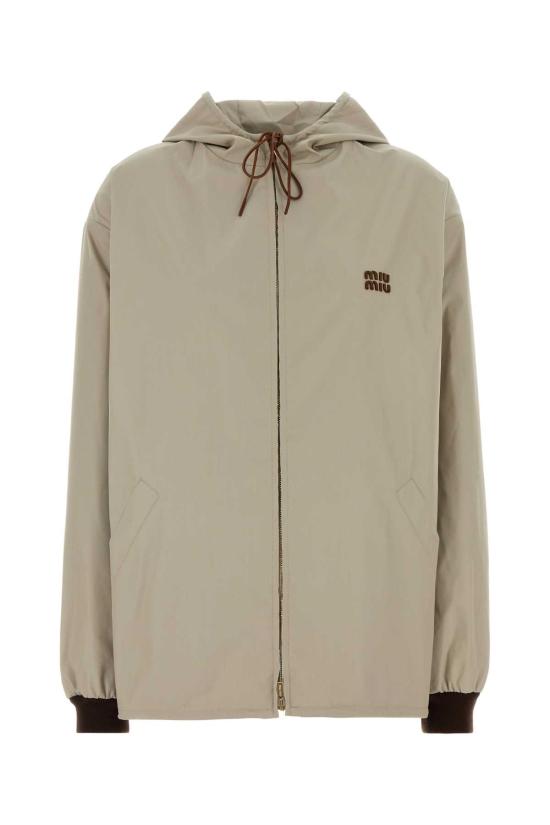 26FW 미우미우 자켓 MQ0002SOOO12NS F0A08 Beige o Tan