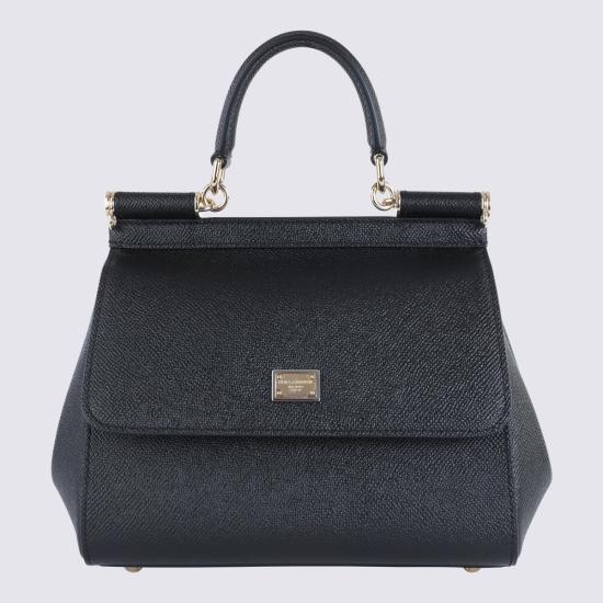 26FW 돌체앤가바나 미디움 시실리 핸드백 BB6003 B100180999 Nero