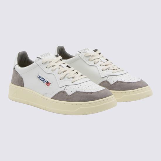 26FW 오트리 메달리스트 로우 스니커즈 AULM FT15 WHITE CEMENT - AUTRY