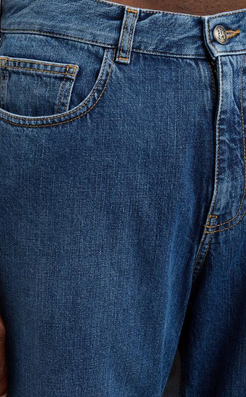 26SS 팜앤젤스 데님 팬츠 PMYA049S26DEN00A 4444 MEDIUM BLUE MEDIUM BLUE - PALM ANGELS