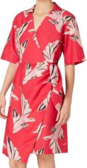 26SS 폴 스미스 미디 원피스 W1R714DV11224 FUCHSIA