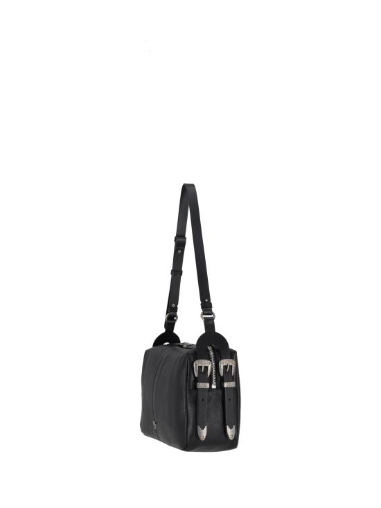 26SS 핑코 숄더백 106676A2JG Z99O NERO OLD SILVER - PINKO