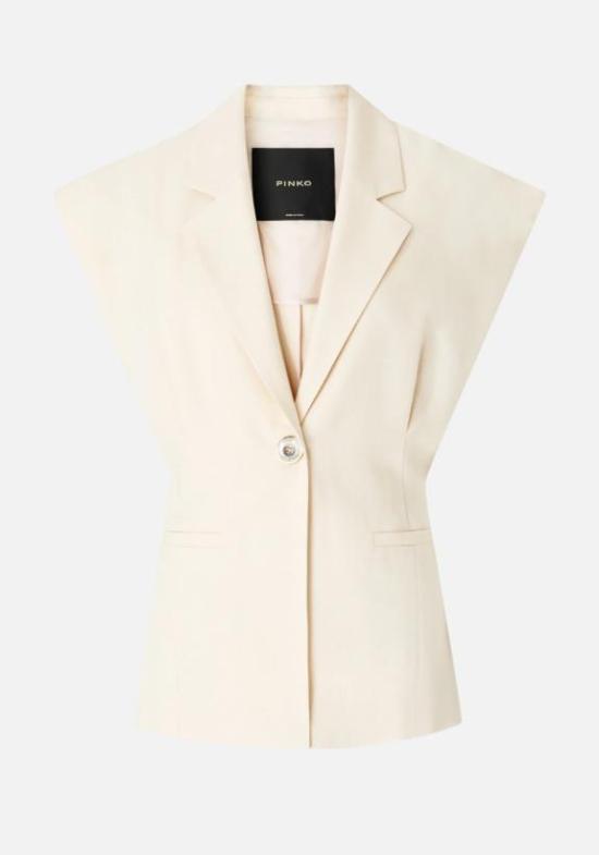 26SS 핑코 베스트 106509A2W6 C00 BIANCO CIGNO