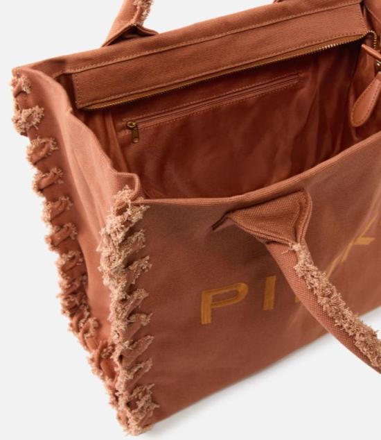 26SS 핑코 토트백 106673A3A4 L08 BEIGE SCOIATTOLO - PINKO