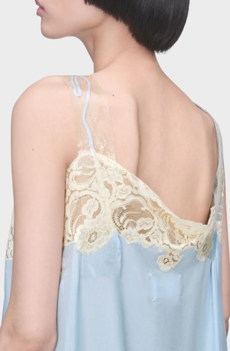 26SS 마르지엘라 미디 원피스 S29DA0010M35863 488 LIGHT BLUE - MAISON MARGIELA