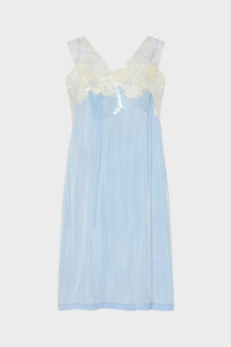 26SS 마르지엘라 미디 원피스 S29DA0010M35863 488 LIGHT BLUE