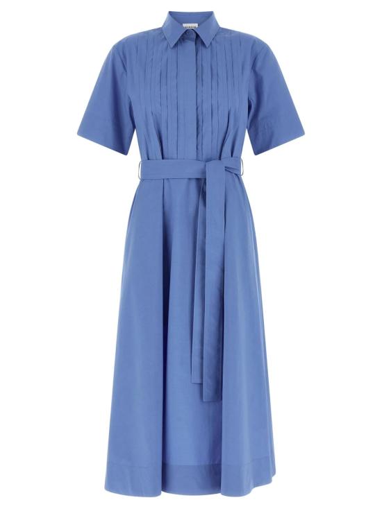 26SS 파로쉬 미디 원피스 D726135CANYOX26 046 BLU CIELO