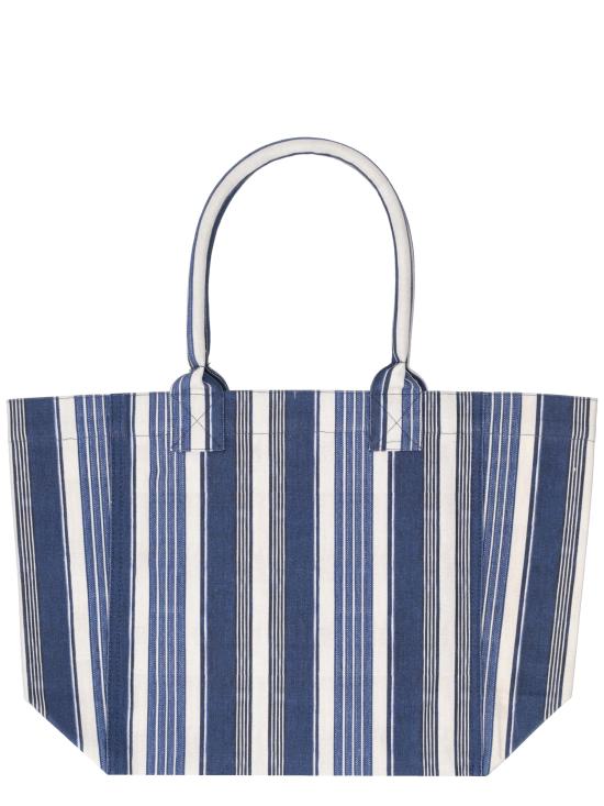 26SS 이자벨마랑 옌키 스몰 토트백 PM0002FCD1X13M 30BU BLUE - ISABEL MARANT