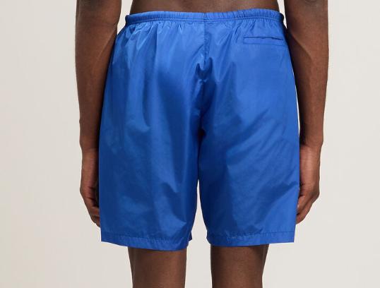 26SS 팜앤젤스 스윔팬츠 PMFD018S26FAB001 4703 COBALT BLUE OFF WHITE - PALM ANGELS