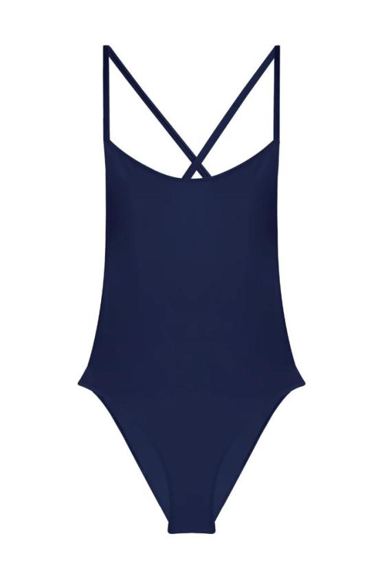 26SS 리도 원피스 수영복 UNO NAVY