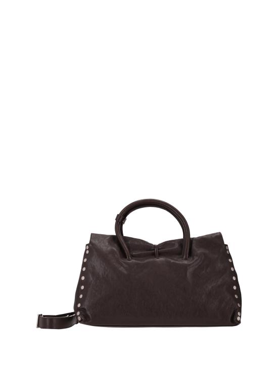 26SS 자넬라토 토트백 0687552100000XL Z1153 BROWN CARBONE - ZANELLATO