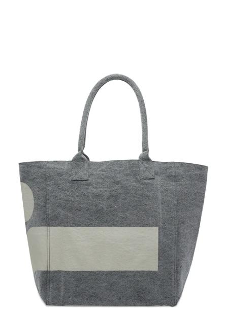 26SS 이자벨마랑 옌키 스몰 토트백 PM0001FBD1X07M 02FK FADED BLACK - ISABEL MARANT