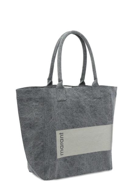 26SS 이자벨마랑 옌키 스몰 토트백 PM0001FBD1X07M 02FK FADED BLACK - ISABEL MARANT