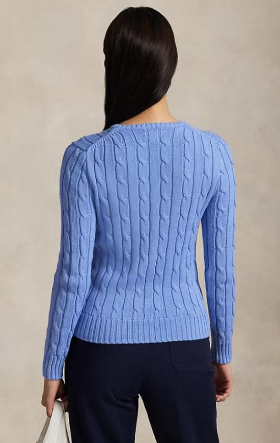 26SS 랄프 로렌 스웨터 211971869009 400 BLUE - RALPH LAUREN