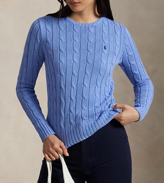 26SS 랄프 로렌 스웨터 211971869009 400 BLUE - RALPH LAUREN