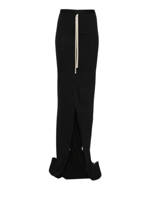 26SS 릭오웬스 몽클레어 롱 스커트 MU01F8H0289AHD 999 BLACK