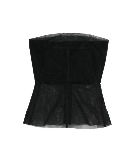 26SS 릭 오웬스 민소매 티셔츠 RO01F6127TU 09 BLACK