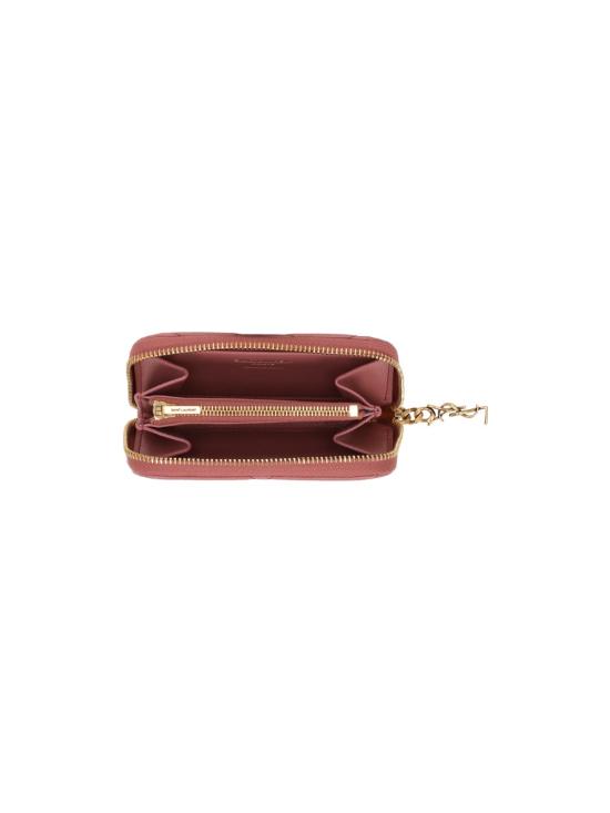 26SS 생로랑 지갑 862443AAANG 5478 TULIP PINK - SAINT LAURENT