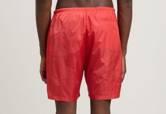 26SS 팜앤젤스 스윔팬츠 PMFD018S26FAB001 2503 RED OFF WHITE - PALM ANGELS