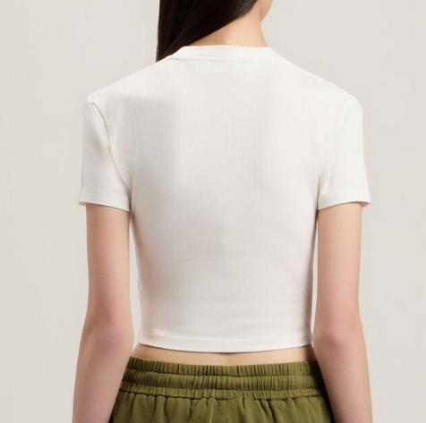 26SS 팜앤젤스 반팔 티셔츠 PWAA077S26JER001 0310 OFF WHITE BLACK - PALM ANGELS