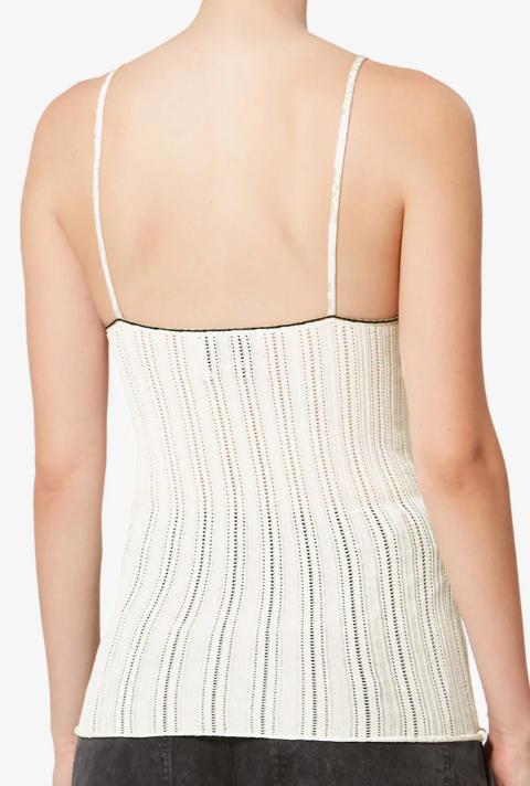 26SS 이자벨마랑 인디아 슬리브리스 니트 탑 인디아 슬리브리스 니트 탑 PU0865FAD1L10I 23EC - ISABEL MARANT