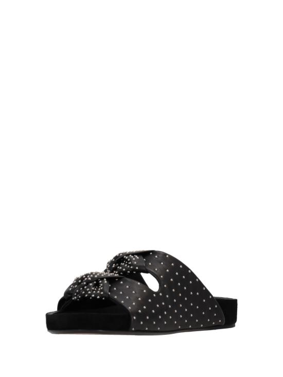 26SS 이자벨마랑 뮬/슬리퍼 SD0277FAD1A08S BKSI BLACK SILVER - ISABEL MARANT