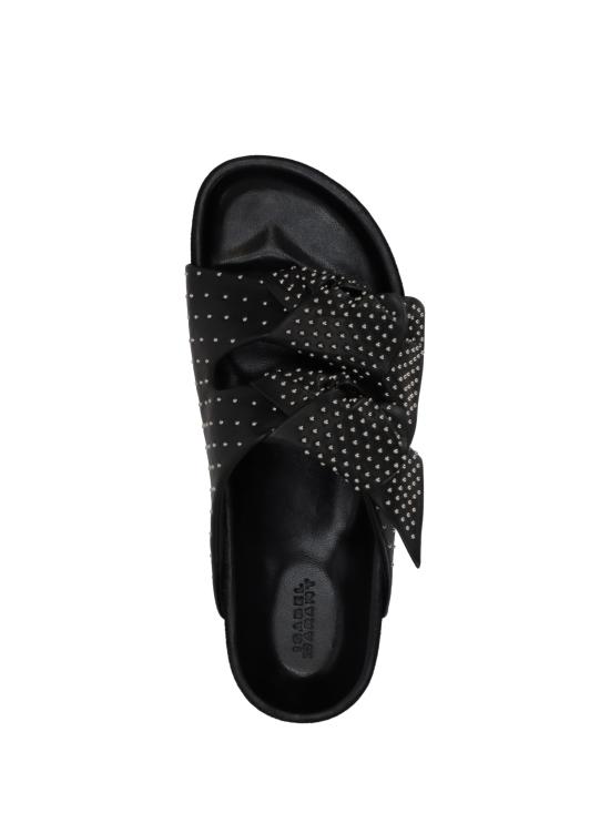 26SS 이자벨마랑 뮬/슬리퍼 SD0277FAD1A08S BKSI BLACK SILVER - ISABEL MARANT