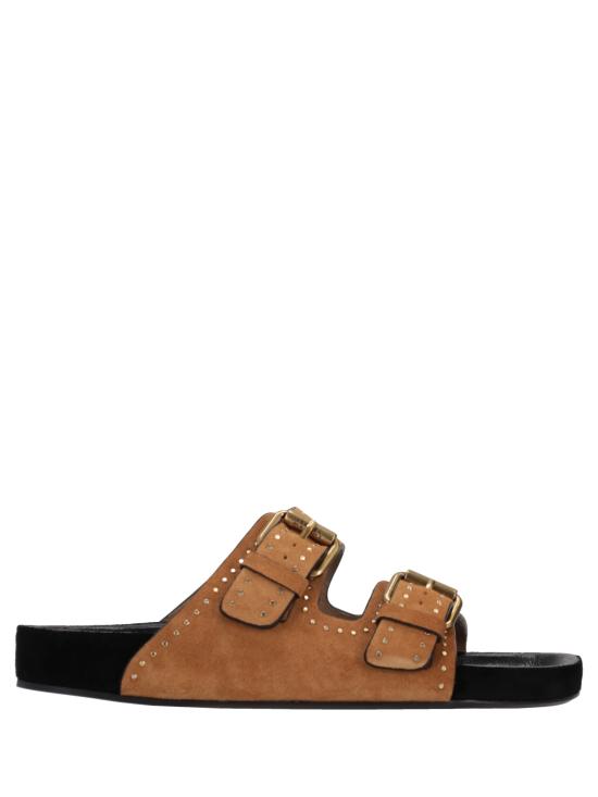 26SS 이자벨마랑 뮬/슬리퍼 SD0118FAB2B11S 50CT CHESTNUT