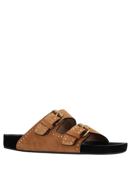 26SS 이자벨마랑 뮬/슬리퍼 SD0118FAB2B11S 50CT CHESTNUT - ISABEL MARANT