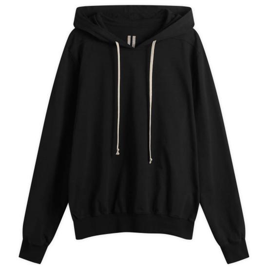 26SS 릭 오웬스 후드 티셔츠 RR01F2281BAEP16 0911 BLACK MILK