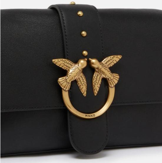 26SS 핑코 크로스백 104524A0QO Z99Q NERO ANTIQUE GOLD - PINKO