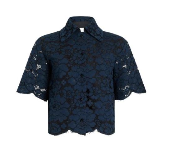 26SS 파투 블라우스 BL0590245 5963 METEORITE BLUE