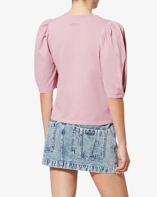 26SS 이자벨마랑 반팔 티셔츠 TS0311FAA1N41I 40PI PALE PINK - ISABEL MARANT