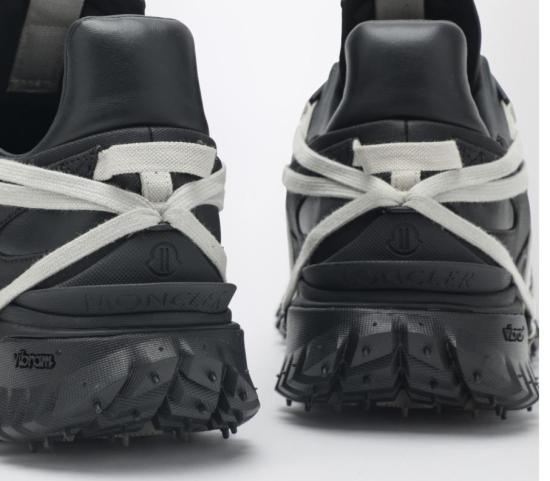 26SS 릭오웬스 몽클레어 스니커즈 MU01F4M10M4321 999 BLACK - RICK OWENS MONCLER