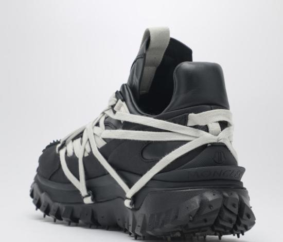 26SS 릭오웬스 몽클레어 스니커즈 MU01F4M10M4321 999 BLACK - RICK OWENS MONCLER