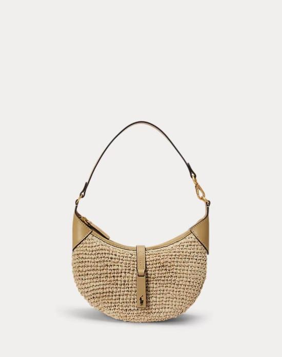 26SS 랄프 로렌 숄더백 428P05475001 250 BEIGE KHAKI