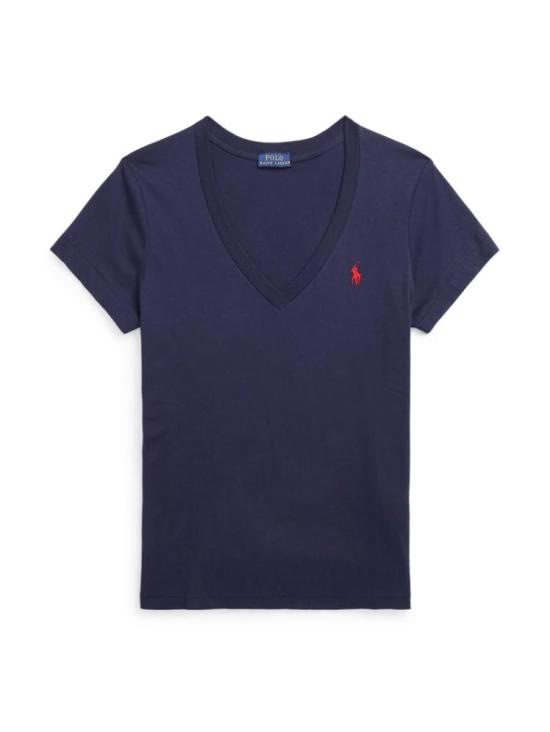 26SS 랄프 로렌 반팔 티셔츠 211B14611008 410 NAVY