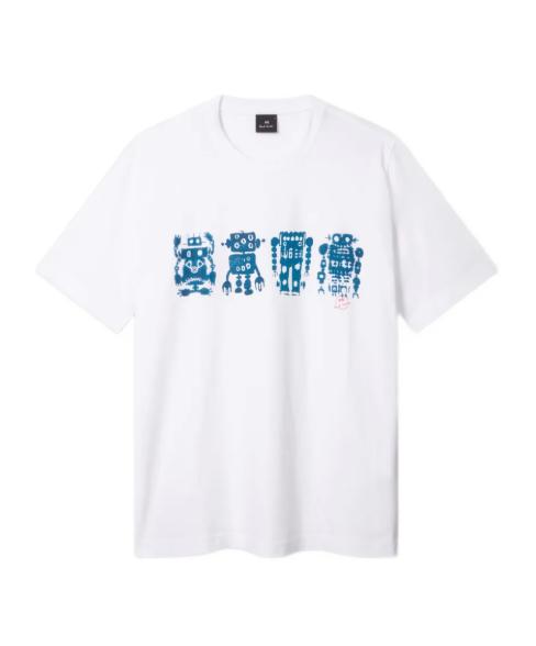 26SS 폴 스미스 반팔 티셔츠 M2R010RVP5799 WHITE
