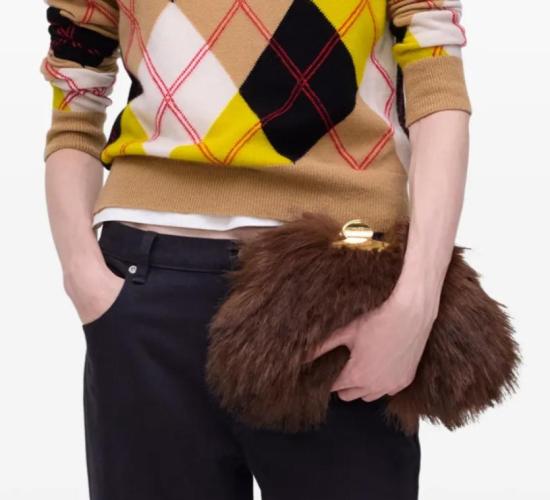 26SS 마크제이콥스 클러치/파우치 2R5HCL002H02 206 DARK BROWN - MARC JACOBS