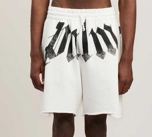26SS 팜앤젤스 숏팬츠 PMCI02CS26FLE001 0310 OFF WHITE BLACK - PALM ANGELS