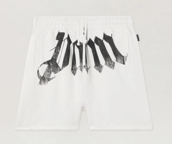26SS 팜앤젤스 숏팬츠 PMCI02CS26FLE001 0310 OFF WHITE BLACK
