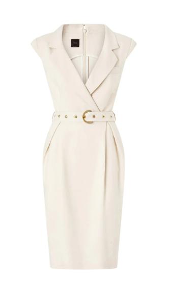 26SS 핑코 미디 원피스 106565A2W6 C00 BIANCO CIGNO
