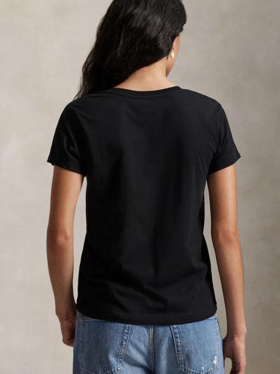 26SS 랄프 로렌 반팔 티셔츠 211B14611009 001 BLACK - RALPH LAUREN