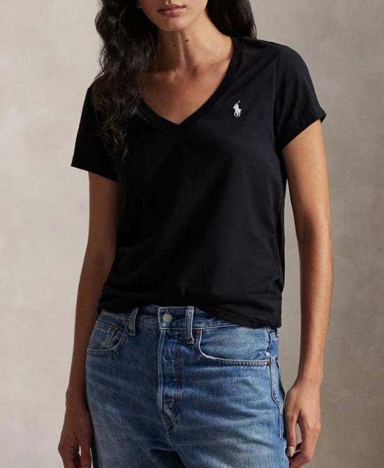 26SS 랄프 로렌 반팔 티셔츠 211B14611009 001 BLACK - RALPH LAUREN