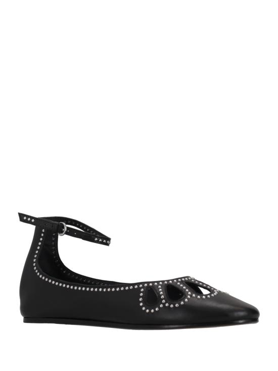 26SS 이자벨마랑 플랫 슈즈 BN0025FAD1A14S BKSI BLACK SILVER - ISABEL MARANT